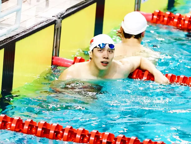 Chia Wee Keat swimming charity event